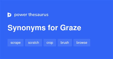 graze synonym